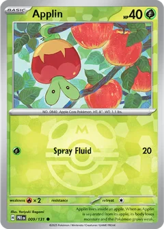 Applin Master Ball Holo 9